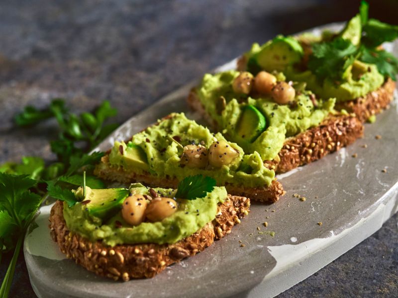 Tandoori Chickpea Toast