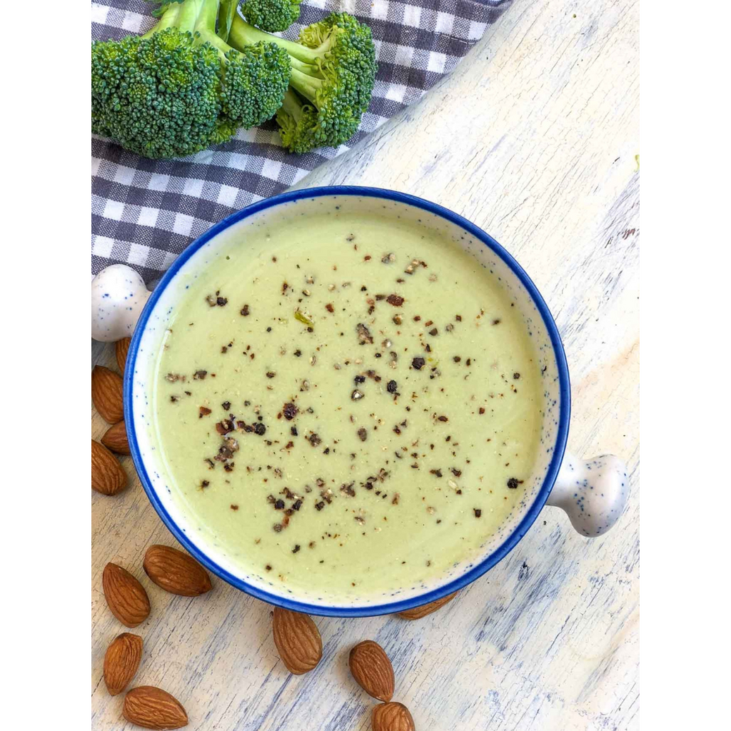 Broccoli Almond Soup