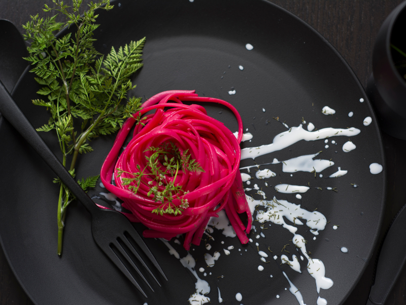Pink Sauce Beetroot Pasta