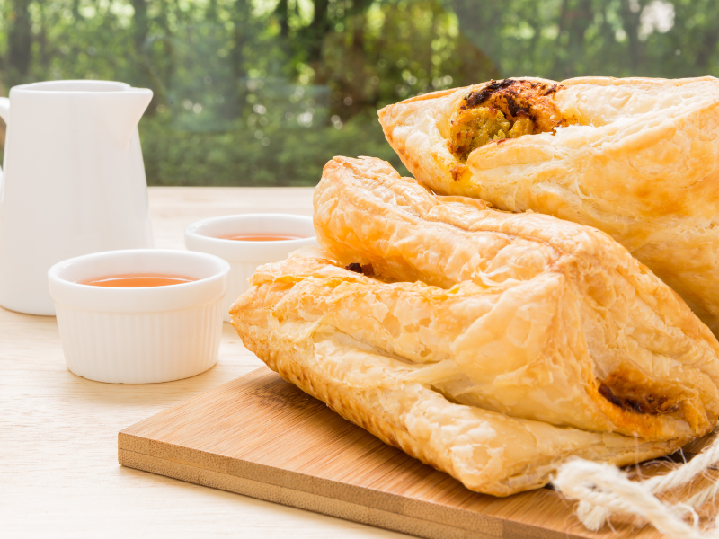 Tandoori Paneer Puff