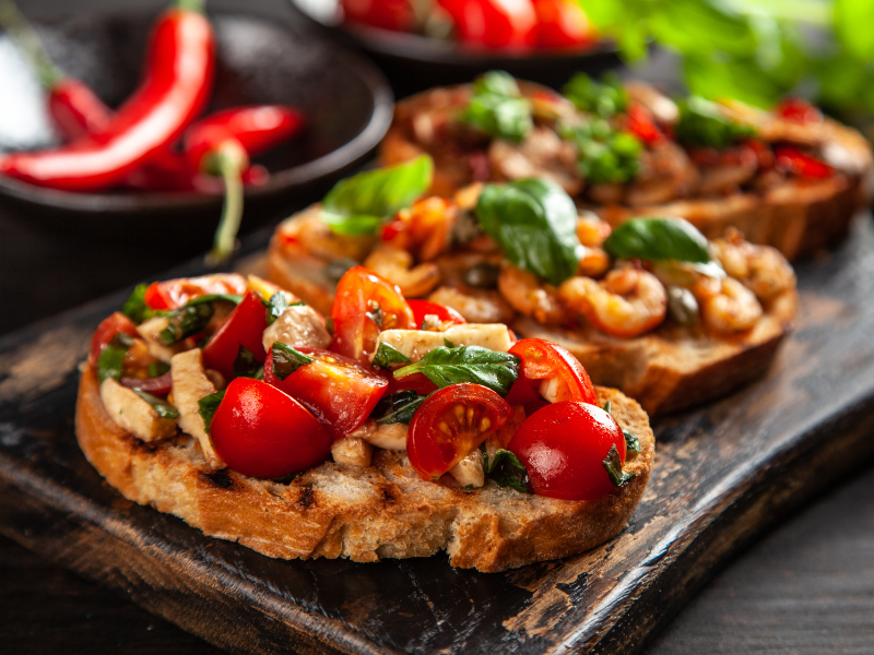 Mushroom Bruschetta