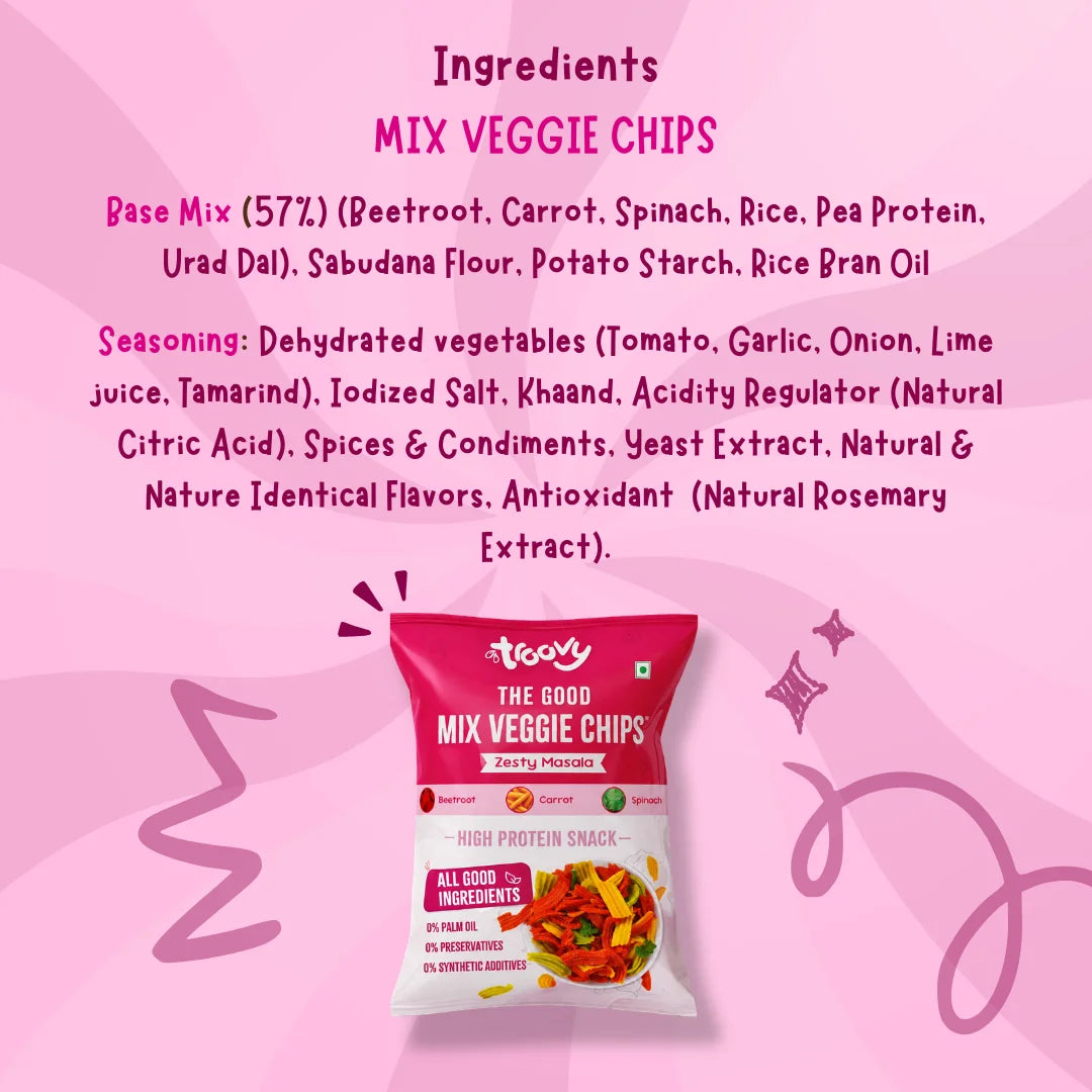 Troovy Mix Veggie Chips