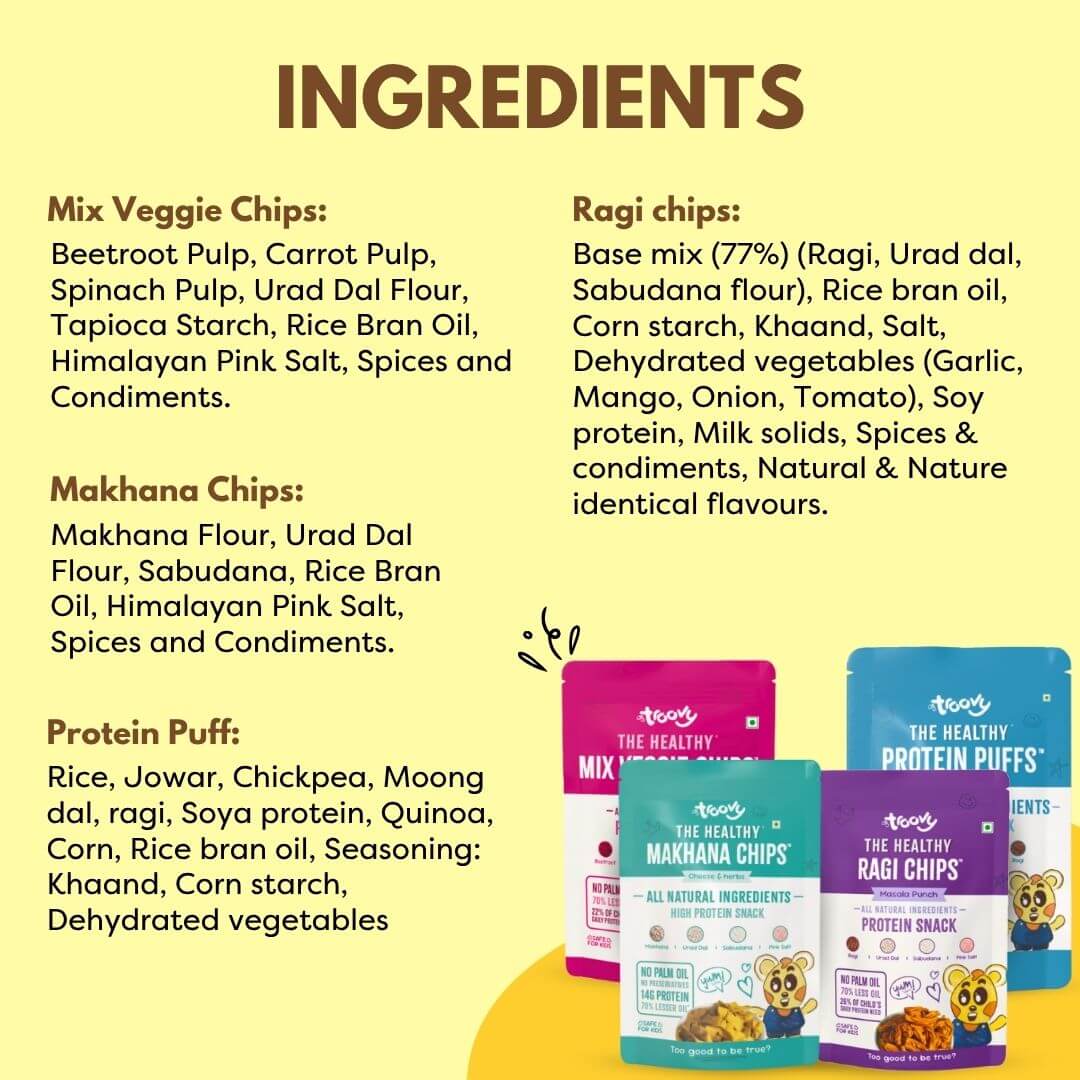 High protein chips combo