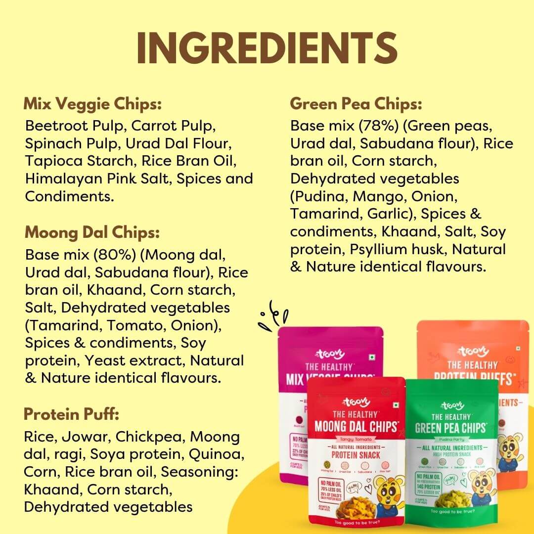 High protein chips combo