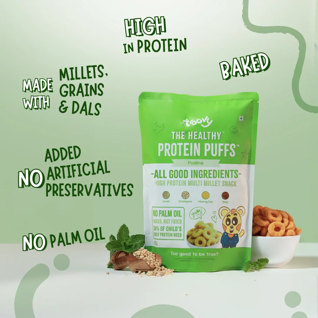 Troovy Protein Puffs - Pudina