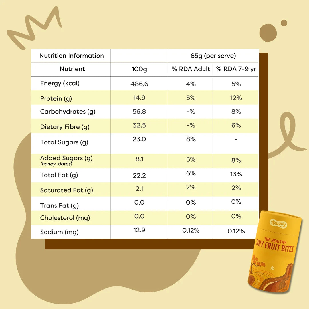 Troovy Dry Fruit Bites
