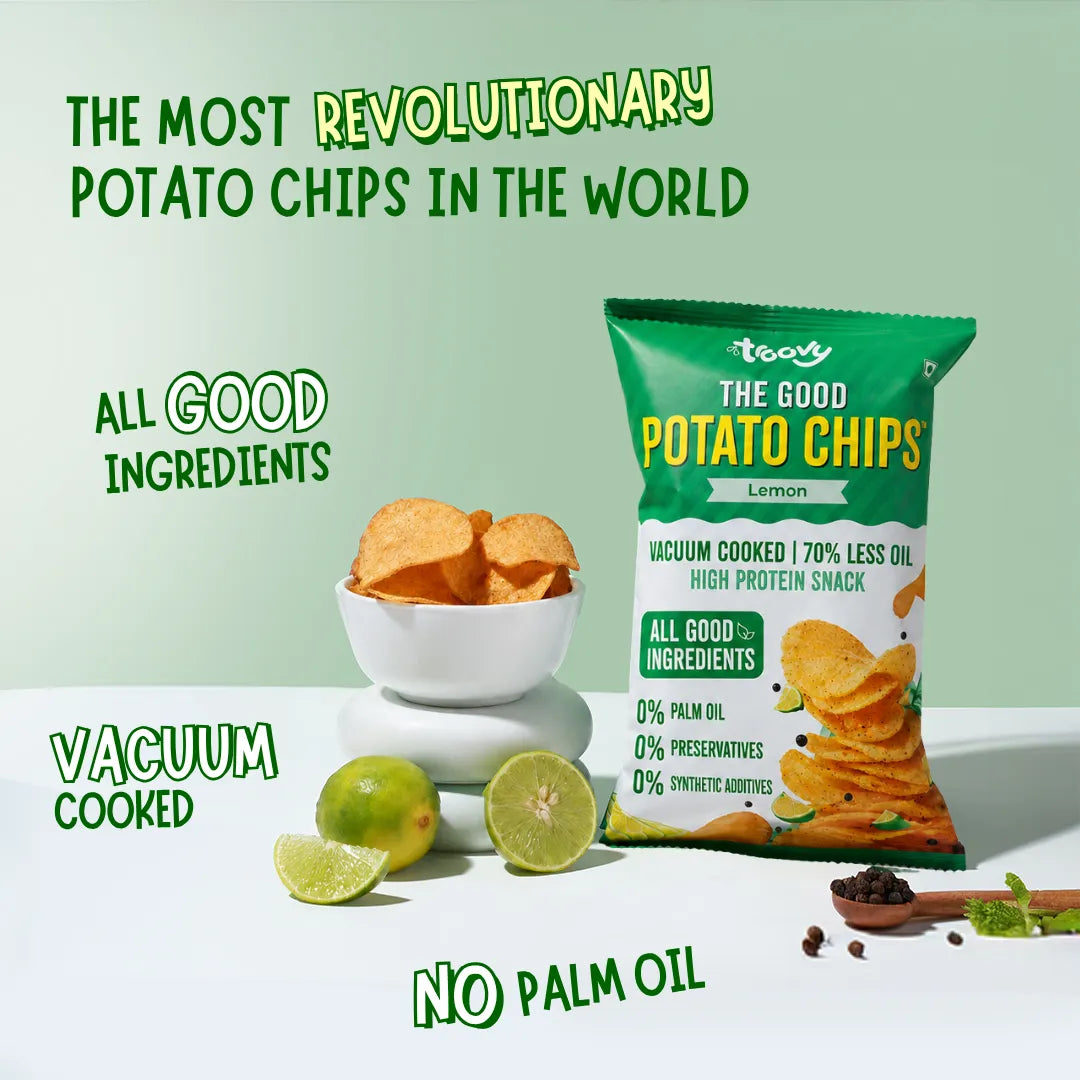 Troovy Potato Chips - Lemon