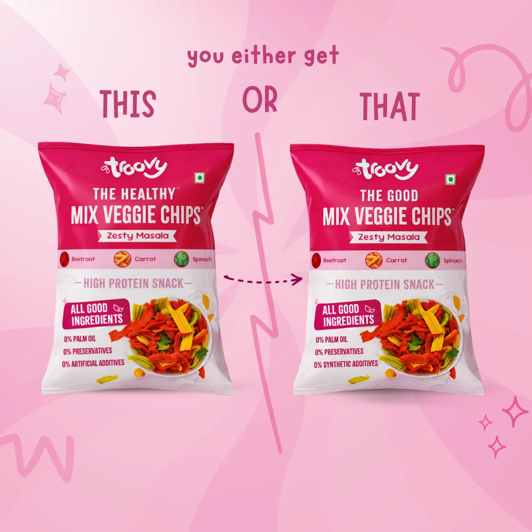Troovy Mix Veggie Chips