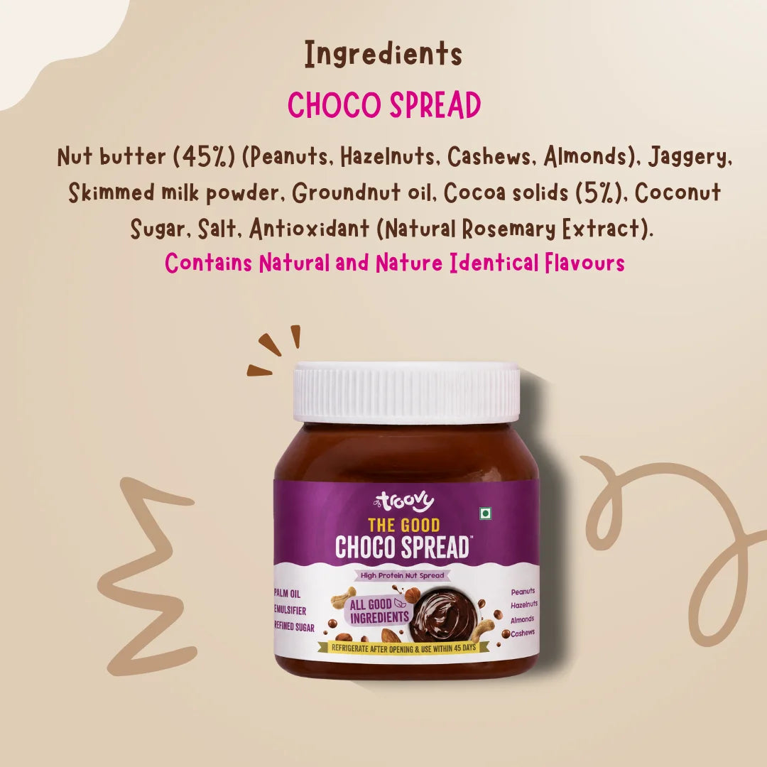 Troovy Ketchup & Chocospread Combo