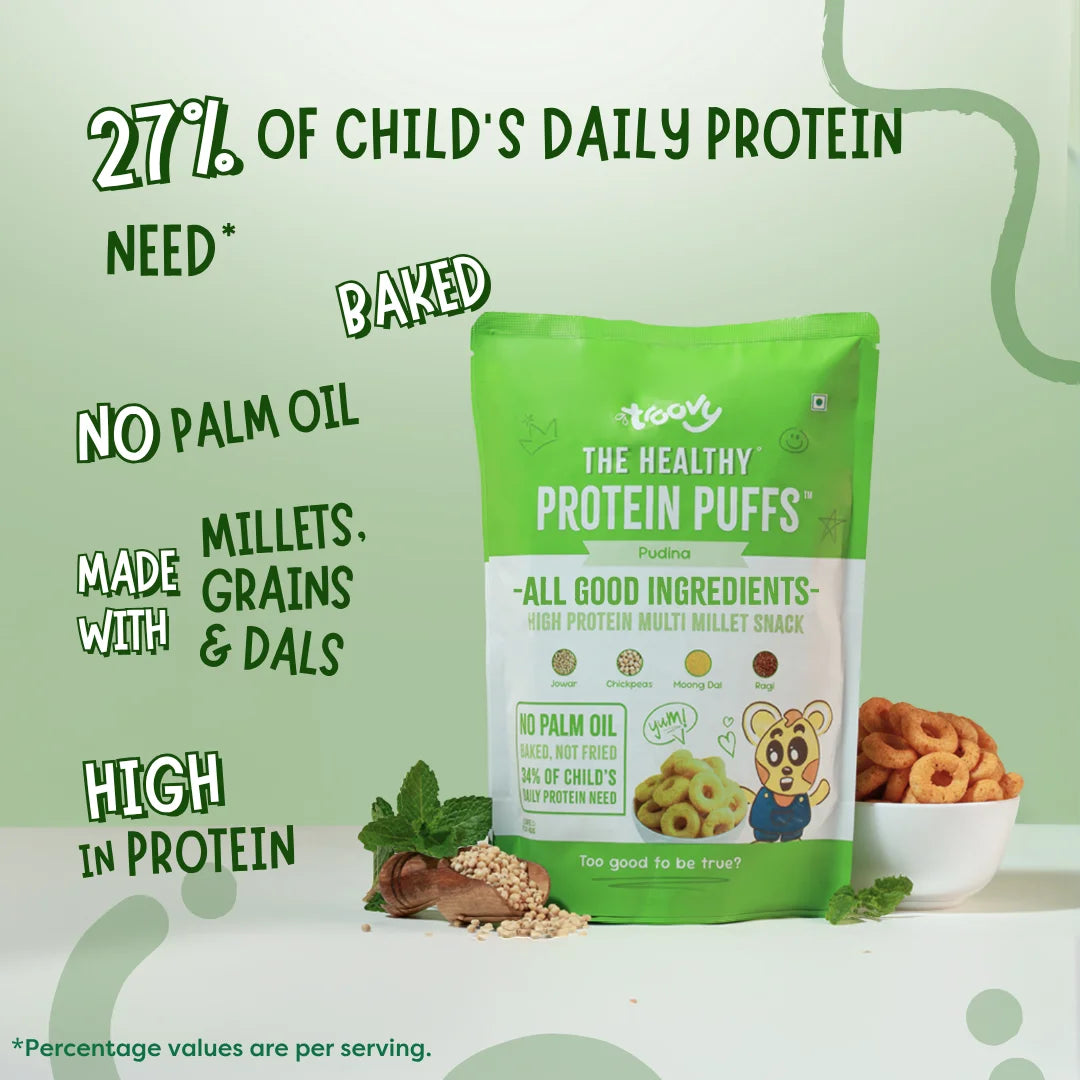 Troovy Protein Puffs - Pudina