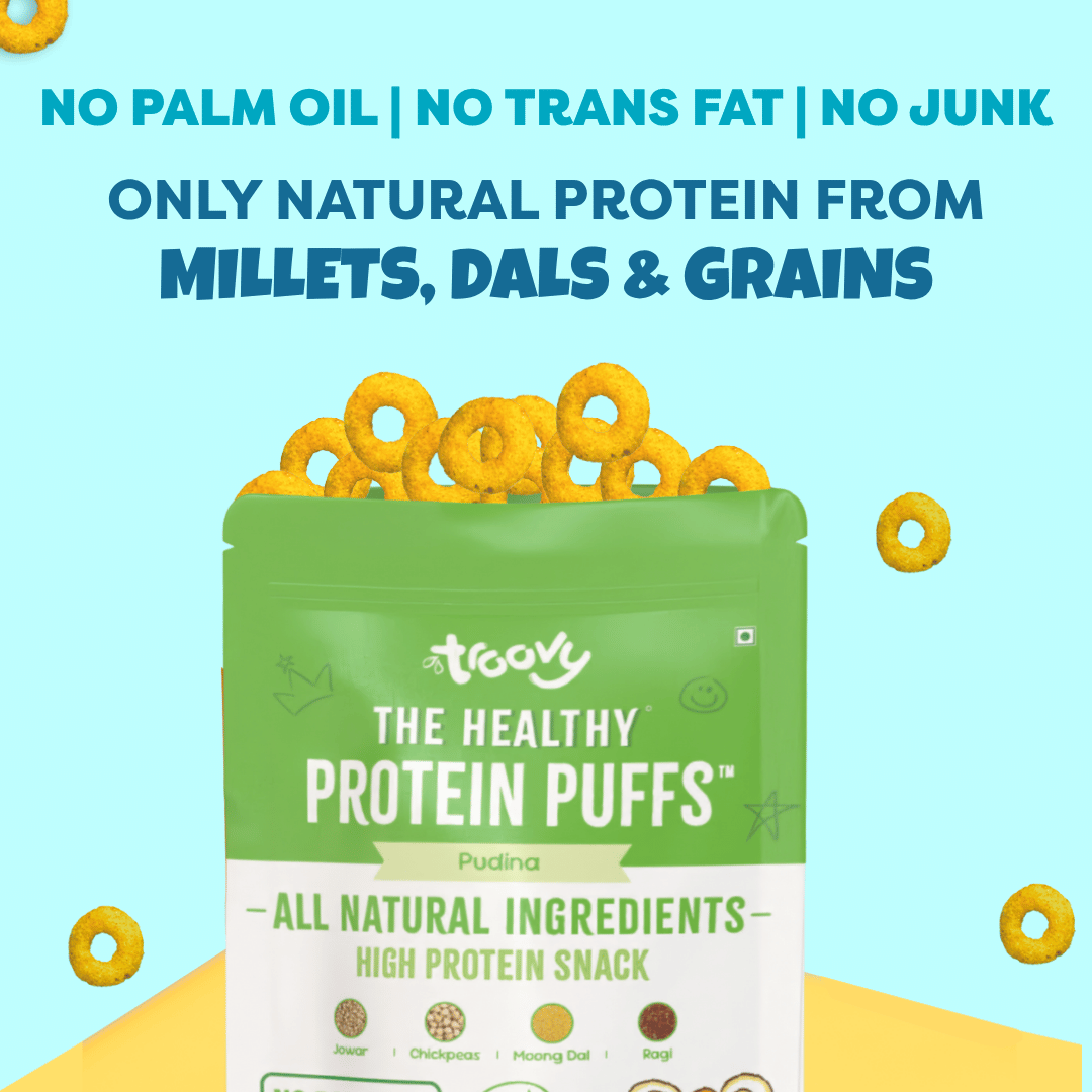 The Healthy High Protein Puffs- Pudina