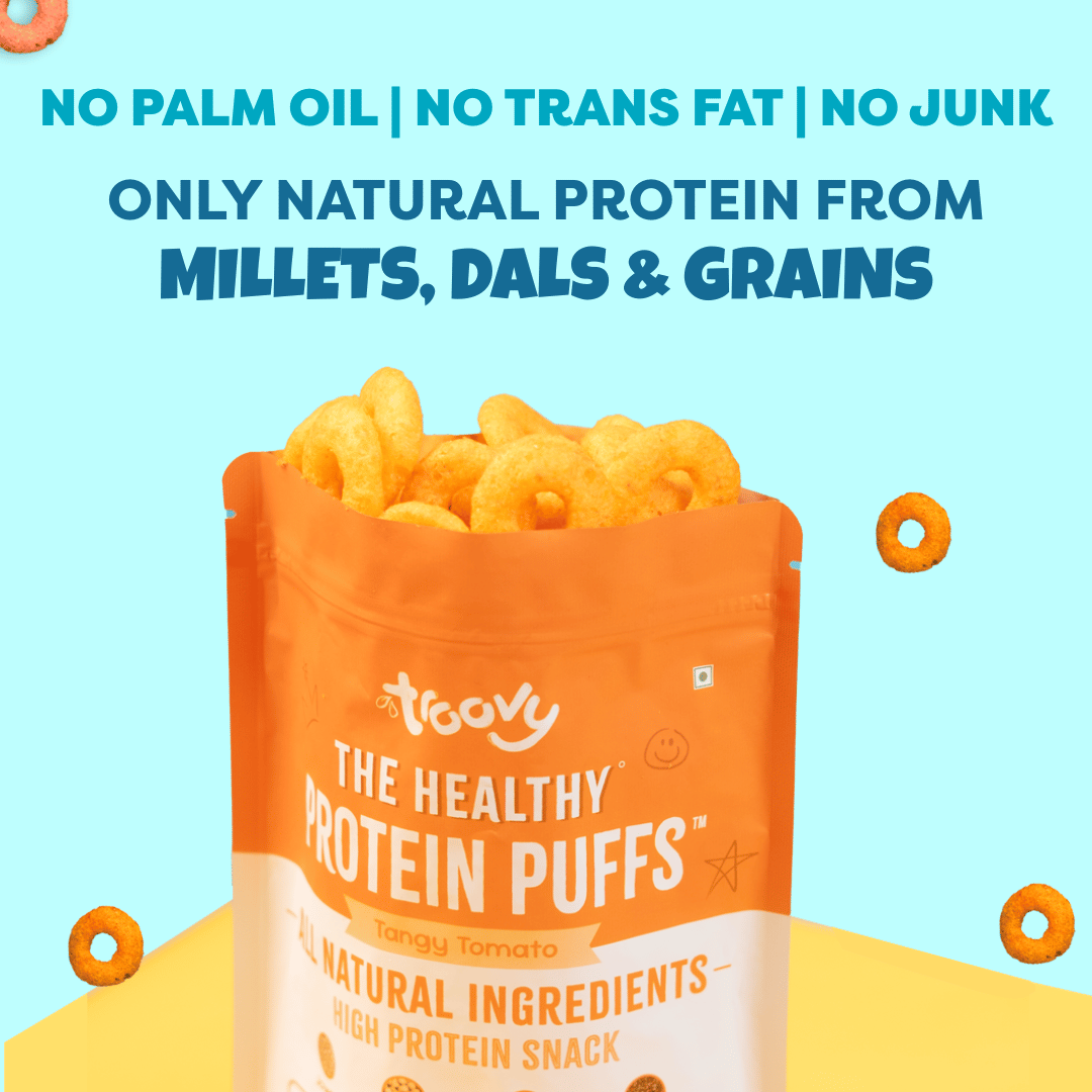 The Healthy High Protein Puffs- Tangy tomato