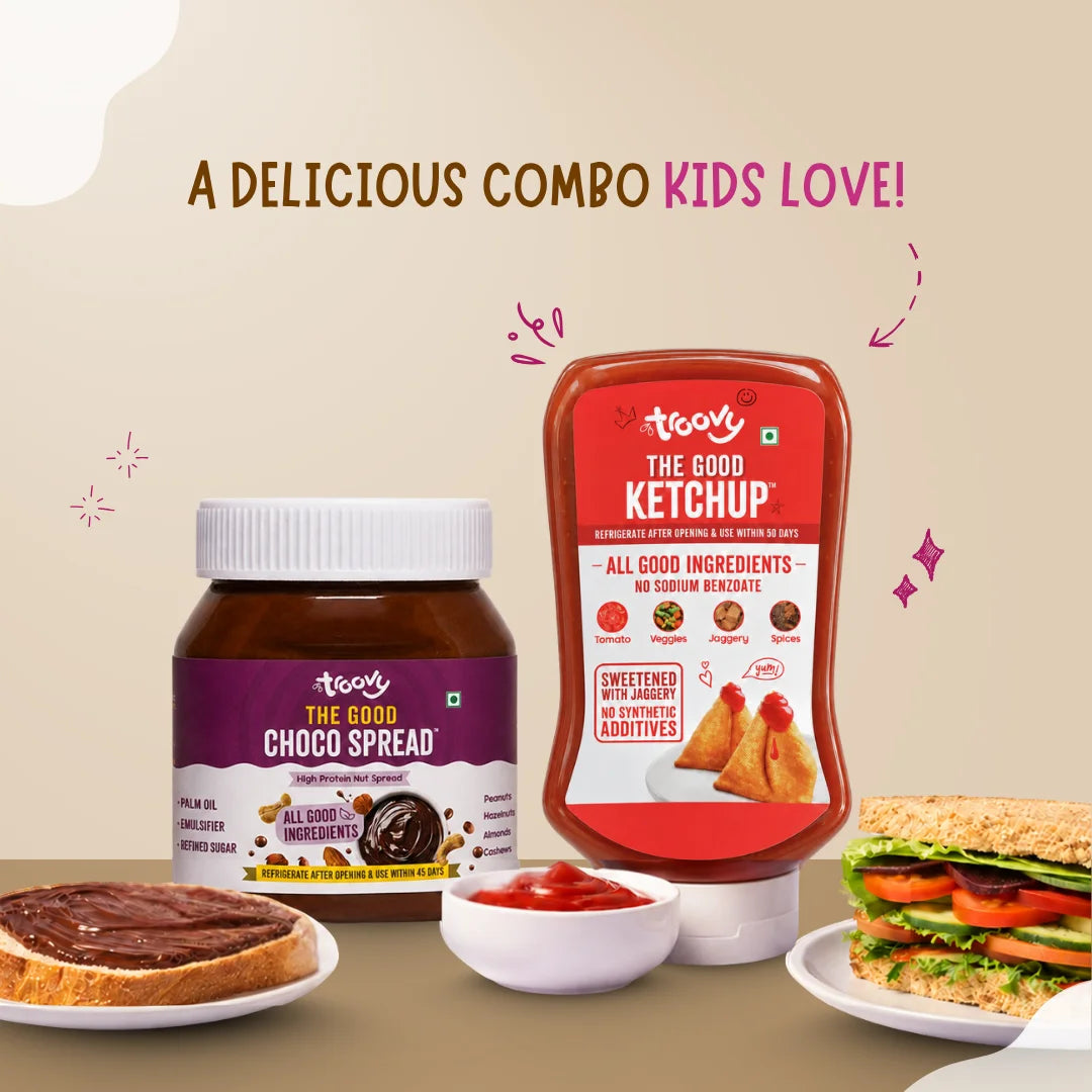 Troovy Ketchup & Chocospread Combo