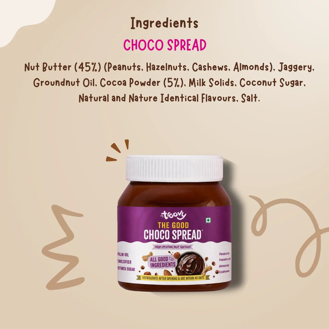 Troovy Ketchup & Chocospread Combo