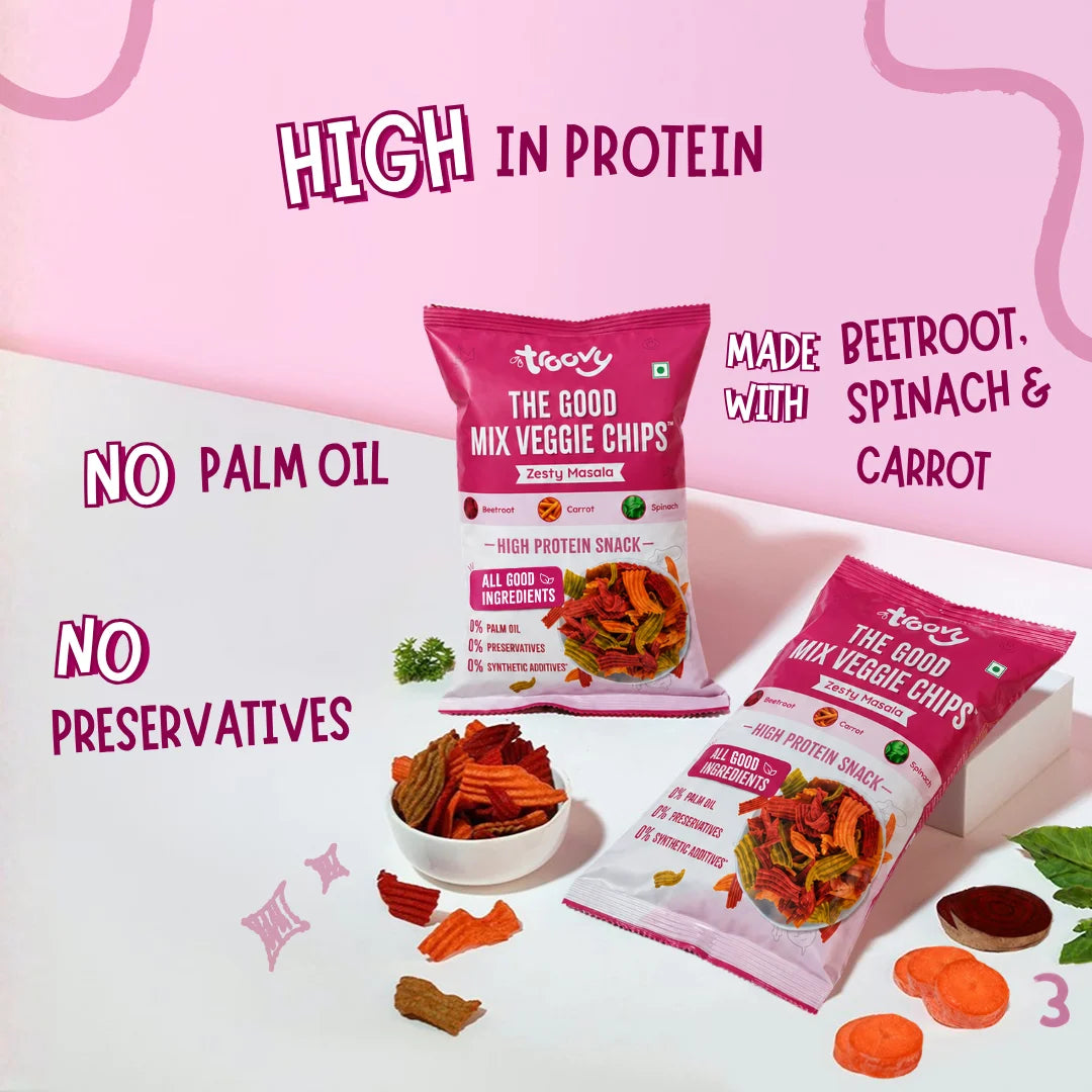Troovy Mix Veggie Chips