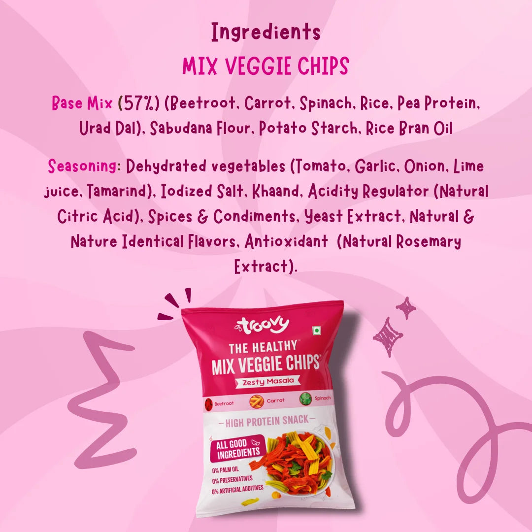Troovy Mix Veggie Chips