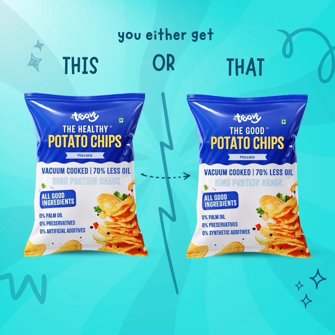Troovy Potato Chips - Masala