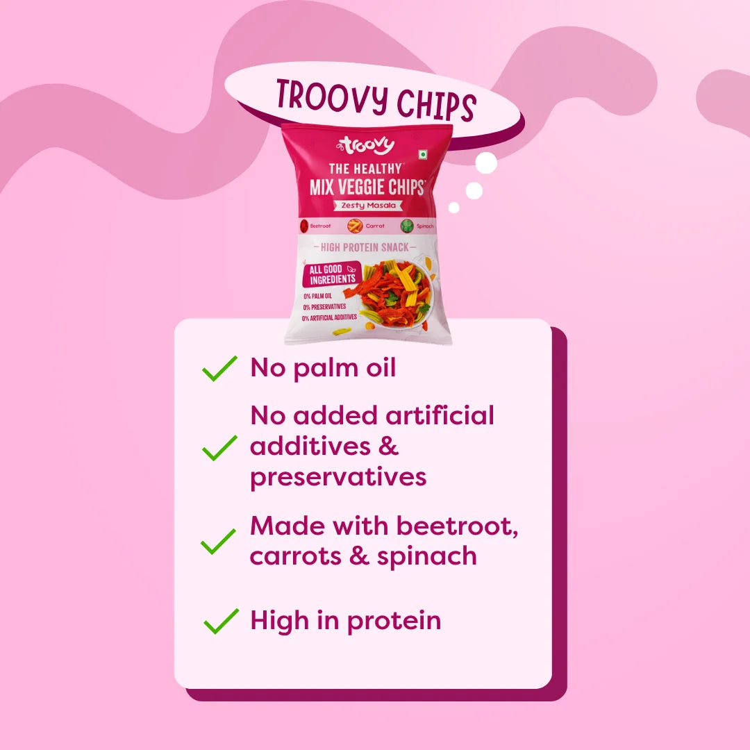 Troovy Mix Veggie Chips