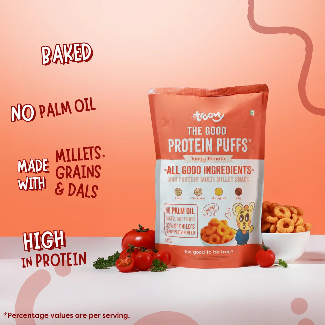 Troovy Protein Puffs - Tangy Tomato