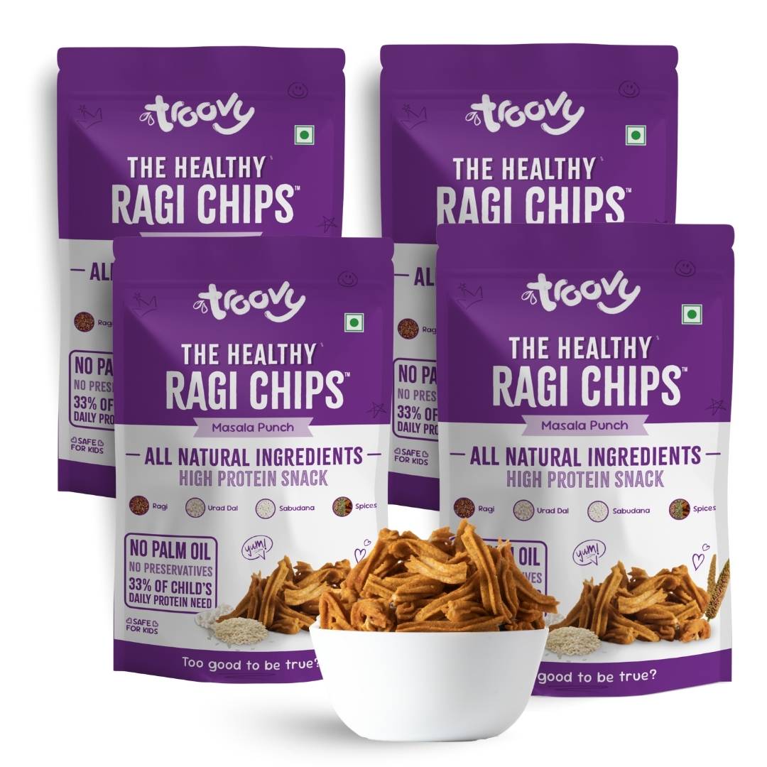 The Healthy High Protein Ragi Chips (70gm)