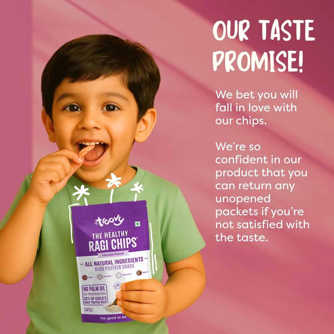 The Healthy High Protein Ragi Chips (70gm)