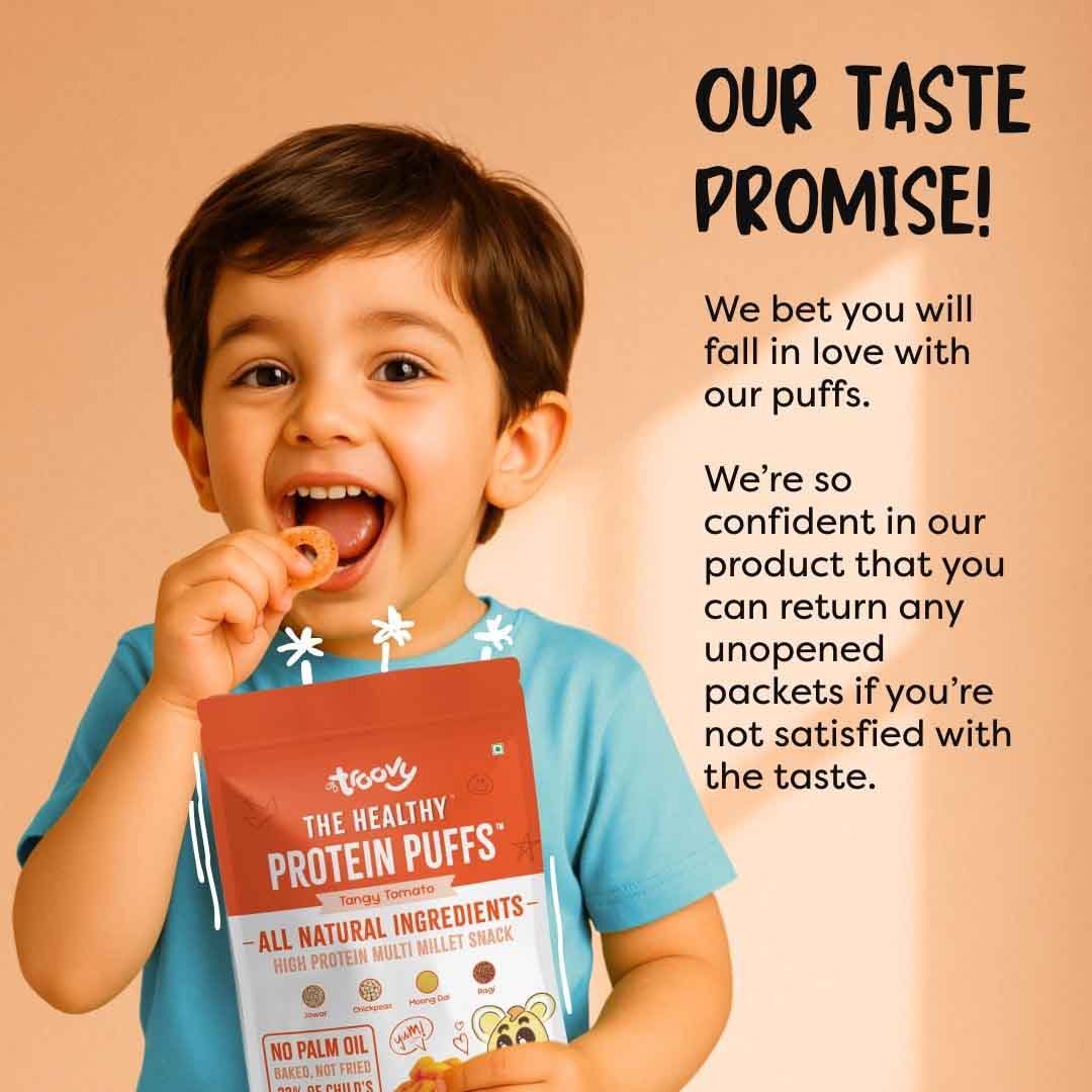 Healthy Protein Puffs - Tangy Tomato