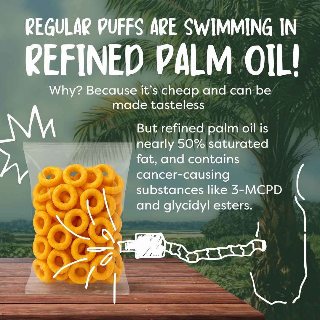 Healthy Protein Puffs - Tangy Tomato