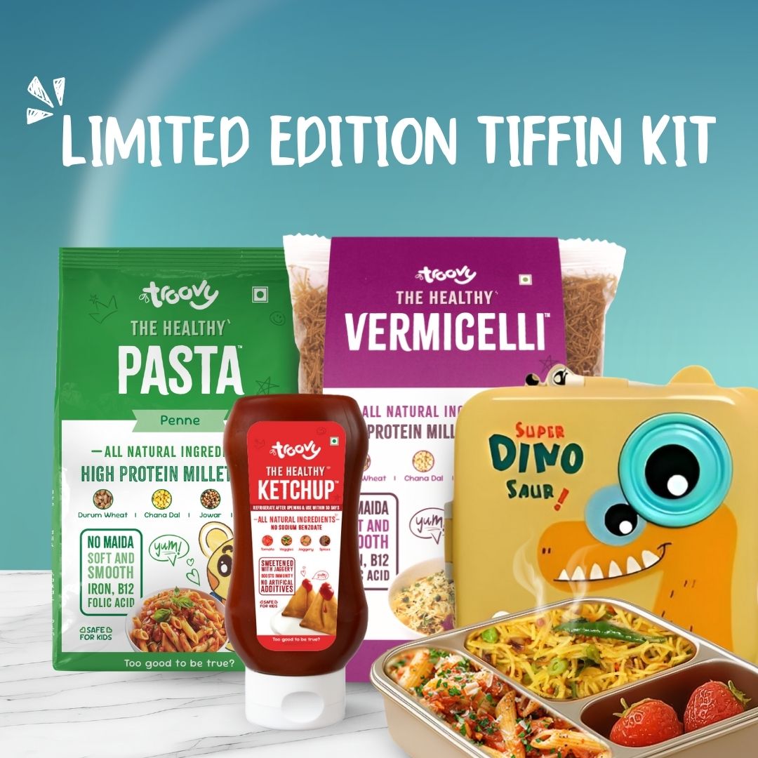 Healthy Dino Tiffin Kit (Limited Edition)
