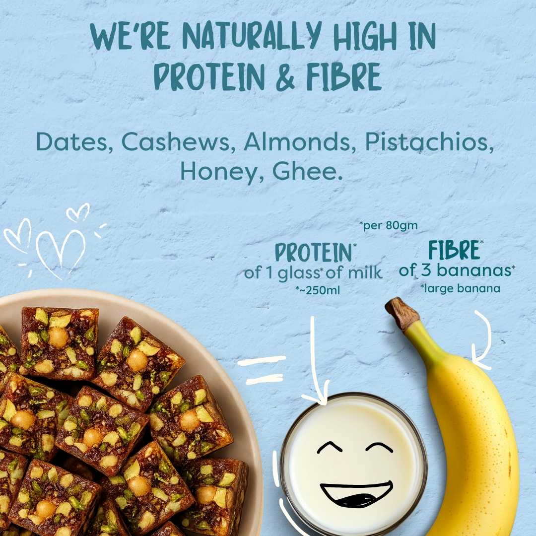 The Healthy Dry Fruit Bites 180gm