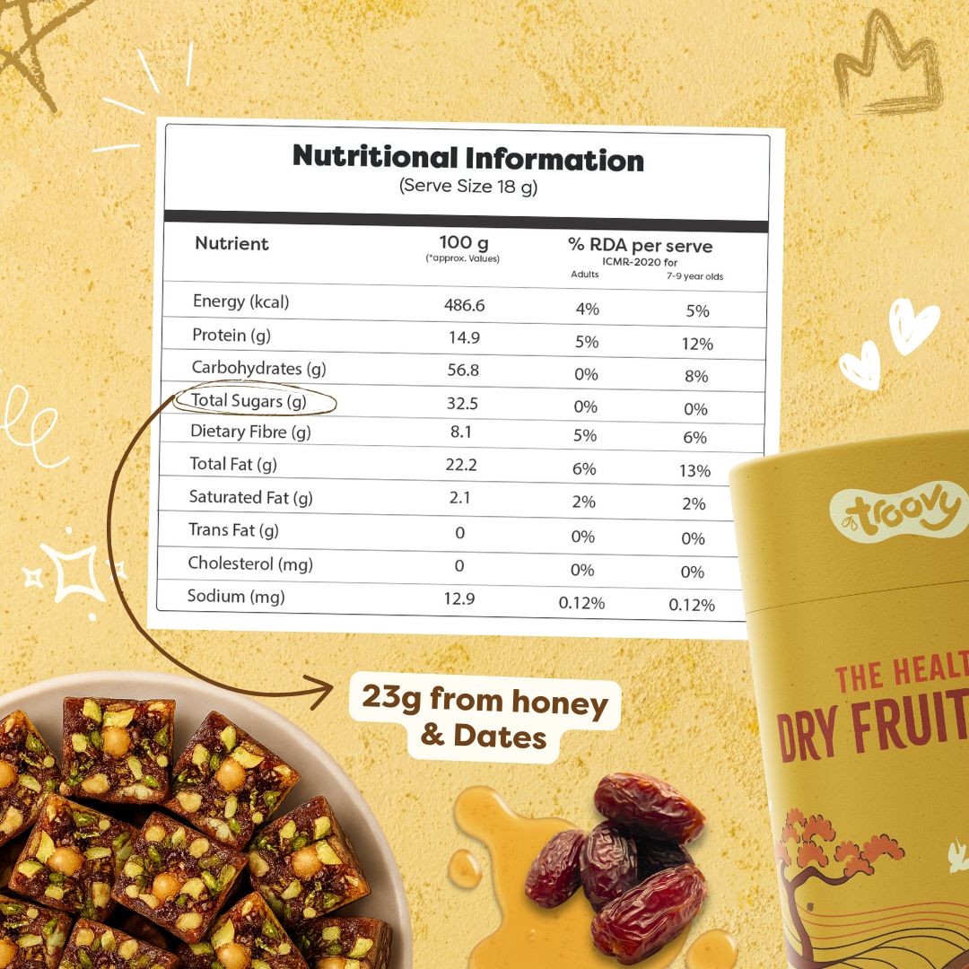 The Healthy Dry Fruit Bites 200gm