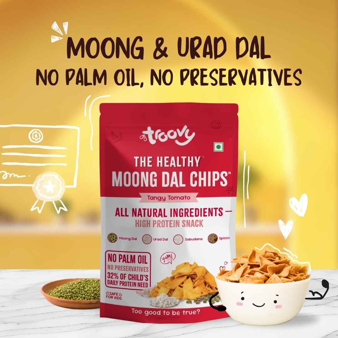 (Free Gift)- The Healthy High Protein Moong Dal Chips