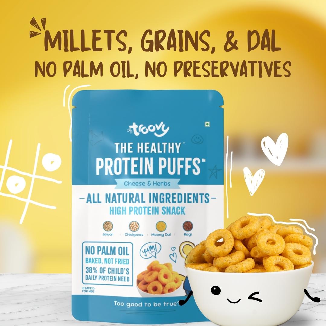 The Healthy High Protein Puffs