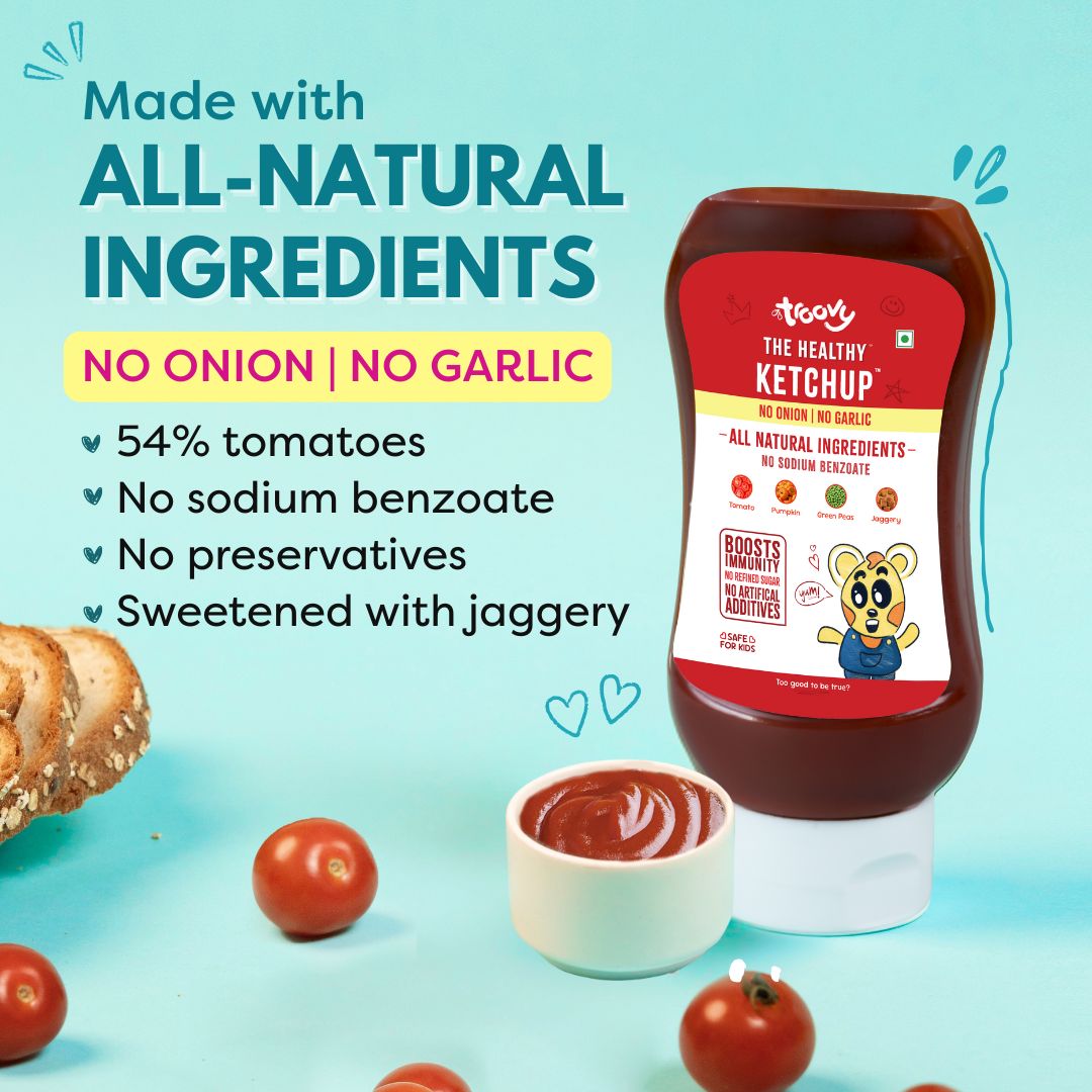 The Healthy Tomato Ketchup (No Onion | No Garlic) (340gm)