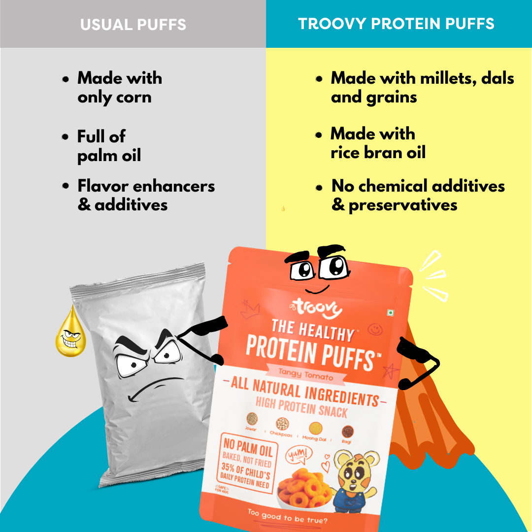 The Healthy High Protein Puffs