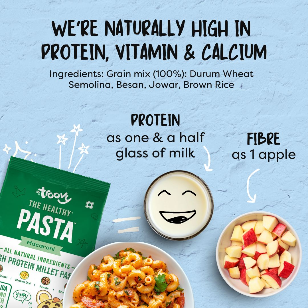 The Healthy Protein Millet Pasta - Macaroni (1 Pack)