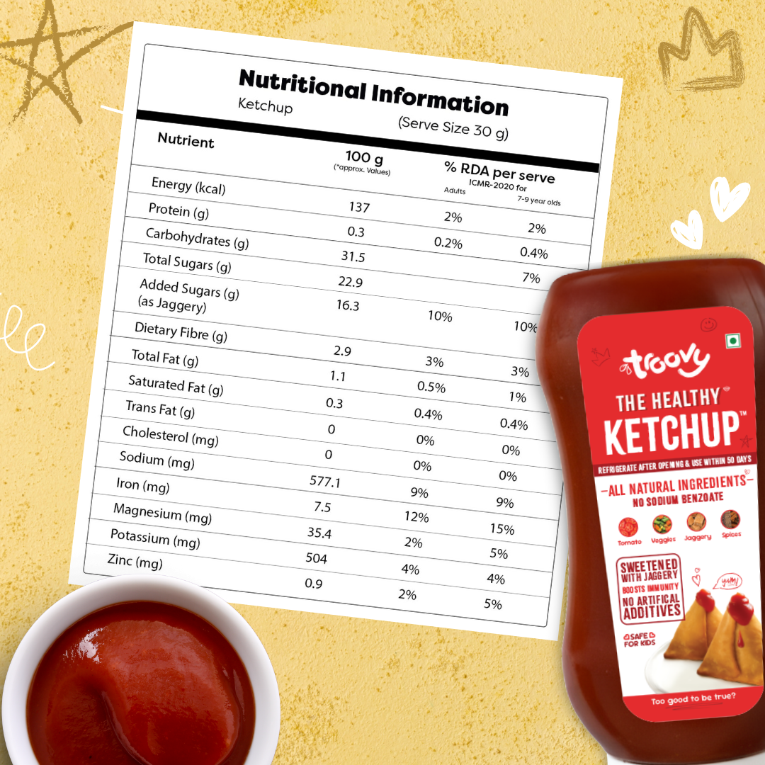 The Healthy Tomato Ketchup (340g)