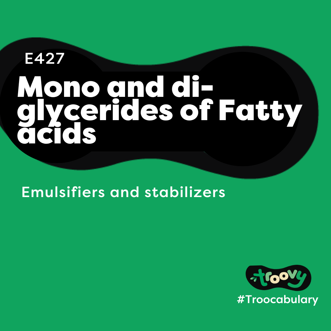 E 471 Mono and di-glycerides of Fatty acids