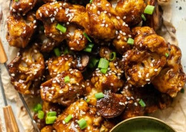 Imli glazed cauliflower