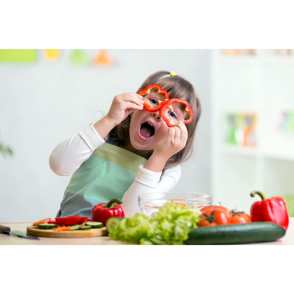 Get kids to eat vegetables