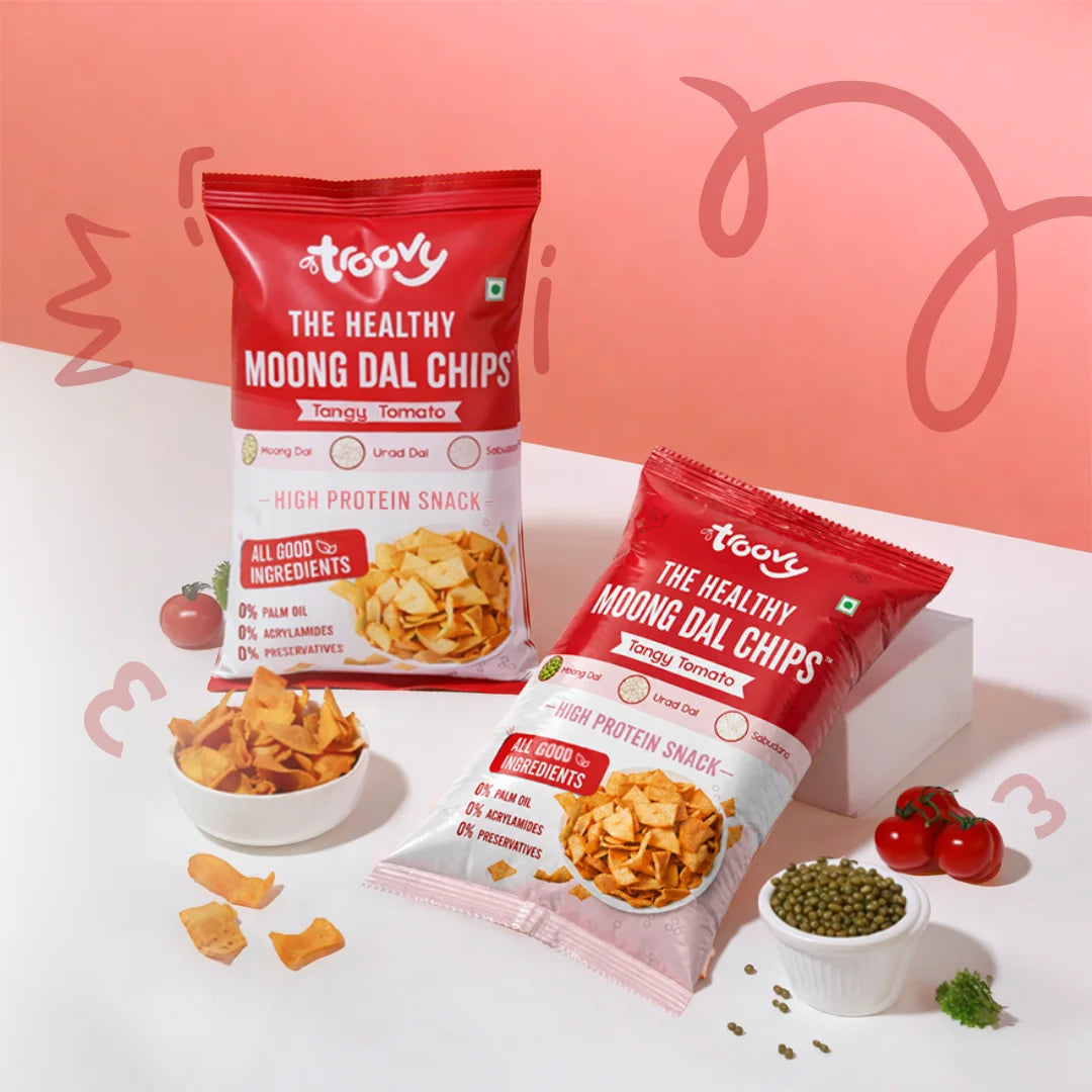 Healthy Moong Dal Chips
