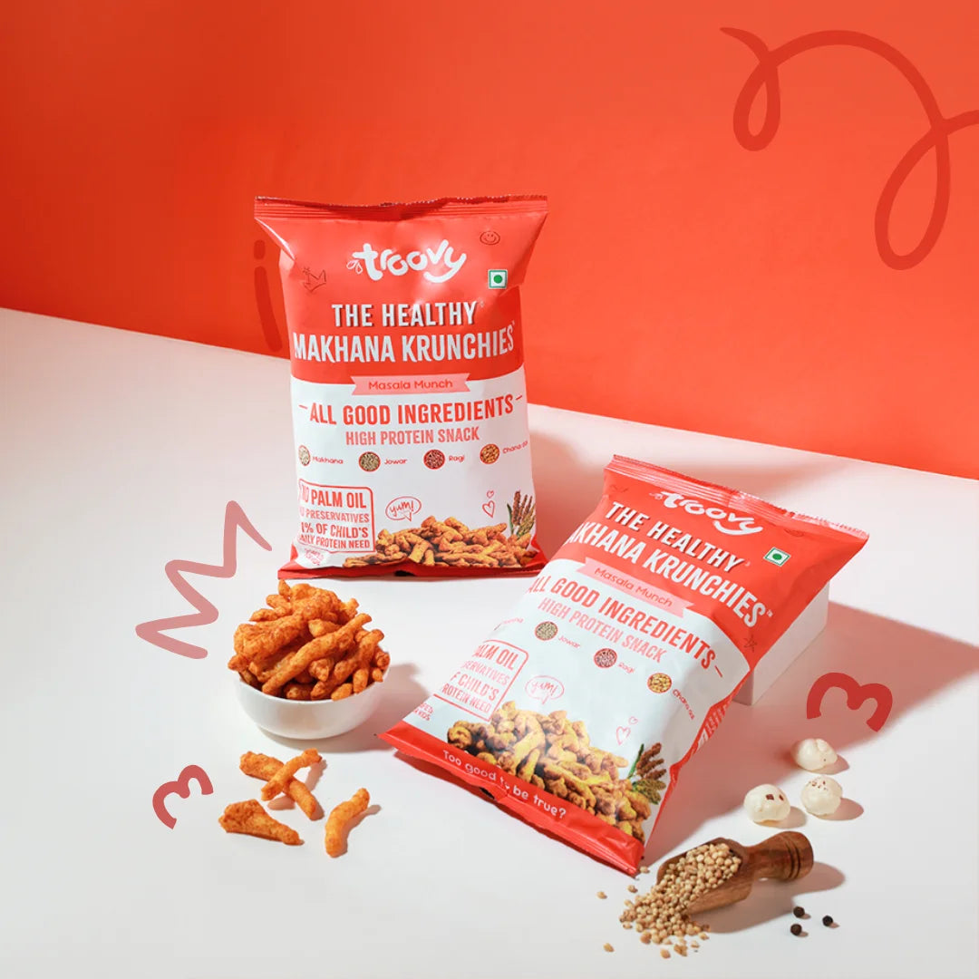 Troovy Makhana Krunchies - Masala Munch