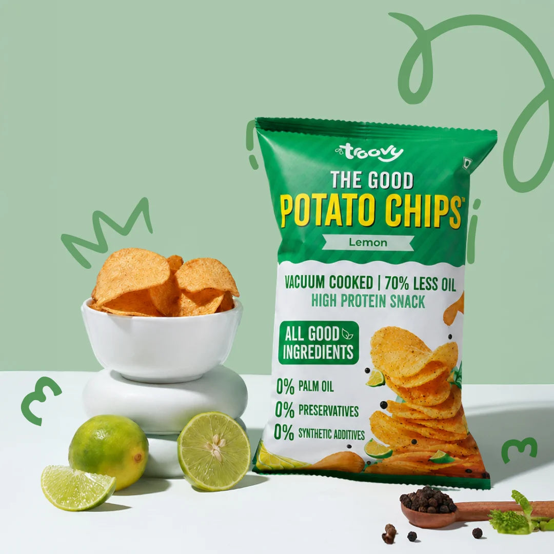 Troovy Potato Chips - Lemon