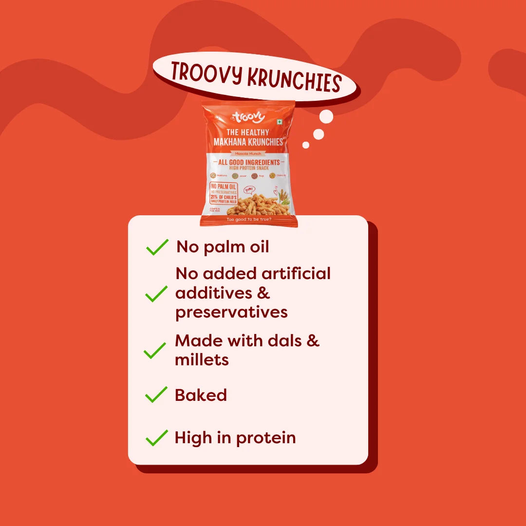 Troovy Makhana Krunchies - Masala Munch