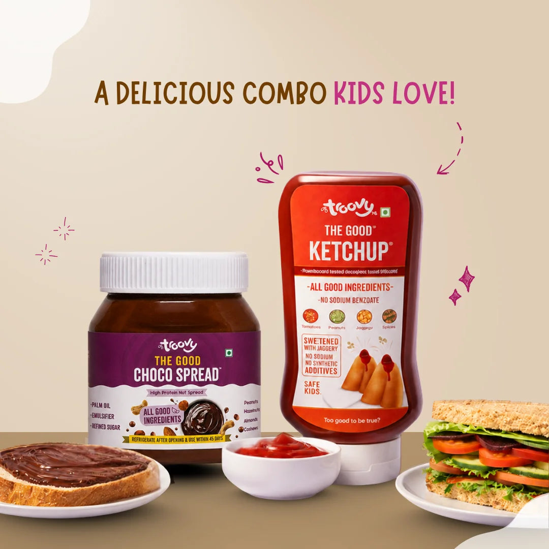 Troovy Ketchup & Chocospread Combo