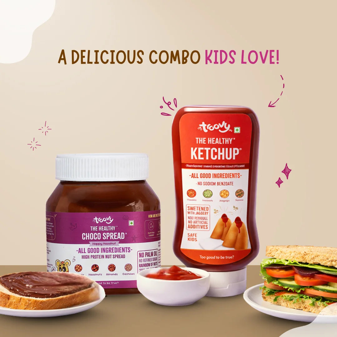 Troovy Ketchup & Chocospread Combo