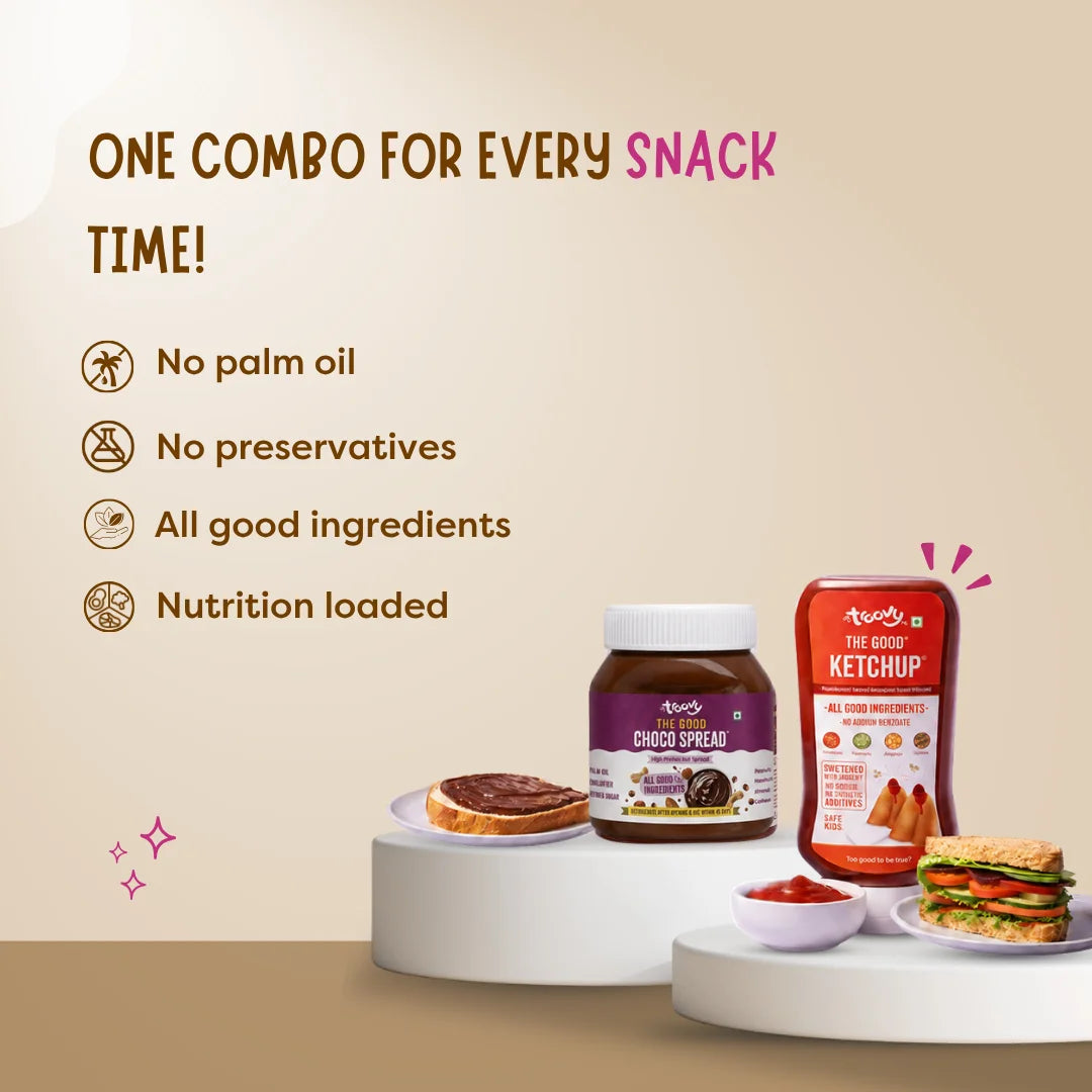 Troovy Ketchup & Chocospread Combo