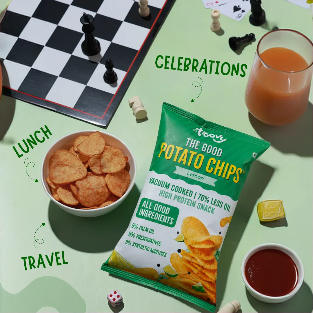 Troovy Potato Chips - Lemon