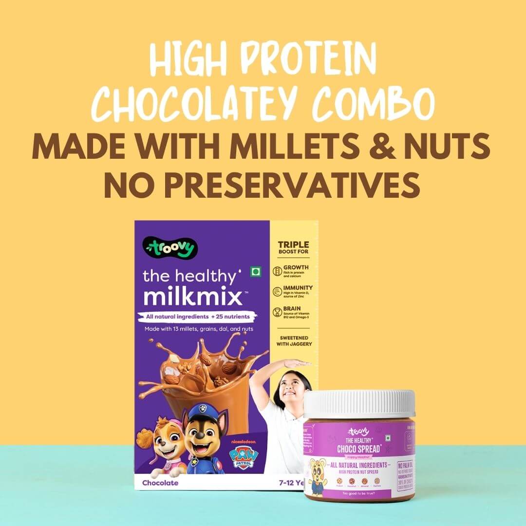 High protein chocolatey combo