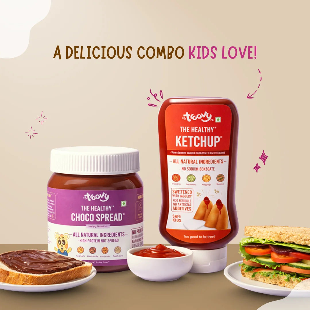 Healthy Ketchup & Chocospread Combo