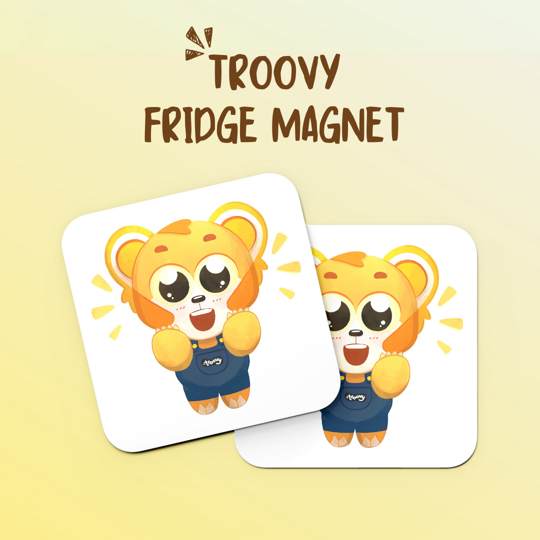 Troovy Mascot Fridge Magnet